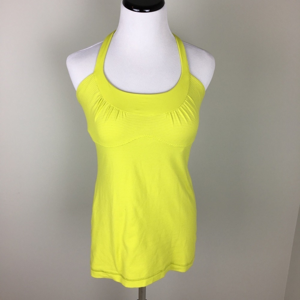 lululemon athletica Yellow Halter Top